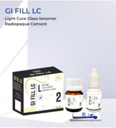 Picture of GI FILL LC  Light Cure Glass lonomer  Radiopaque Cement