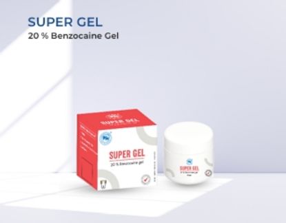 Picture of SUPER GEL  20 % Benzocaine Gel