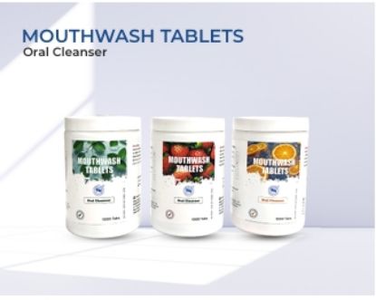 Picture of  MOUTHWASH TABLETS  Oral Cleanser