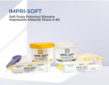 Picture of IMPRI-SOFT  Soft Putty Polyvinyl Siloxane  Impression Material Shore A-60