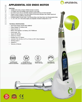 Picture of Appledental Endo Motor with LED Light 