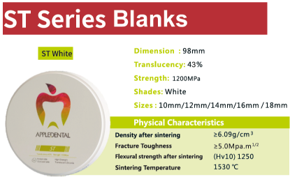 Picture of Appledental ST-White Ф98*18