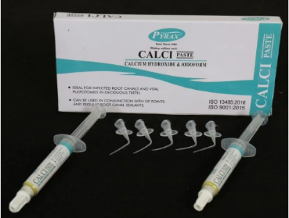 Picture of CALCIPASTE(CALCIUM HYDROXIDE IODOFORM PASTE) - 2 Syr X 3 gms