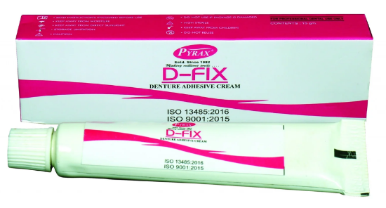Picture of D FIX ( Denture Adhesive Cream) - 15 gms