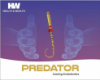 Picture of H&W NI TI Heat Treated PREDATOR New Rotary File System - 6 Pcs/ Box