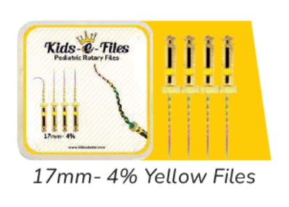 Picture of Kids-e-Files 17mm- 4% Yellow Files